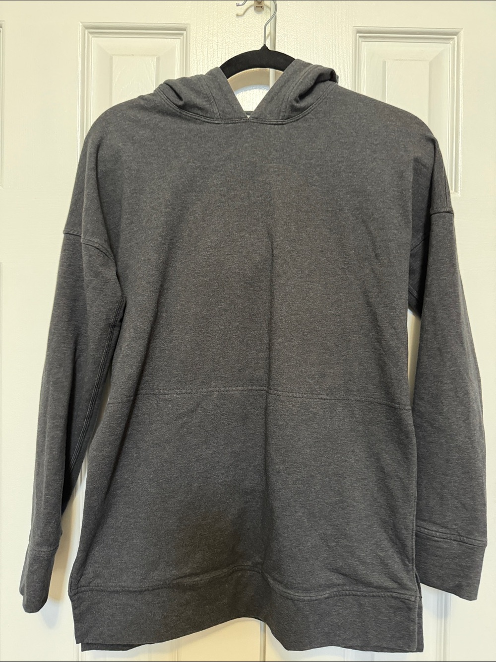 lululemon athletica Charcoal Gray Lightweight Pullover Hoodie